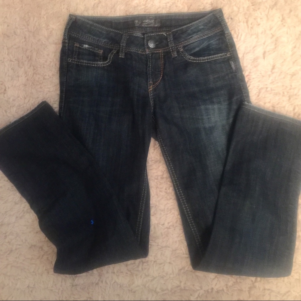 Silver Jean Co. Suki straight leg
